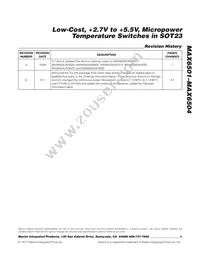 MAX6504UKN035+ Datasheet Page 9