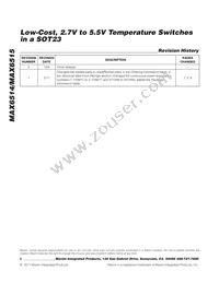 MAX6515UKP105+ Datasheet Page 8