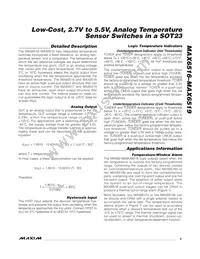 MAX6519UKP095+ Datasheet Page 5