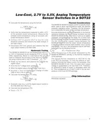 MAX6519UKP095+ Datasheet Page 7