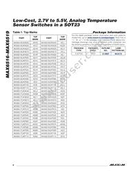 MAX6519UKP095+ Datasheet Page 8