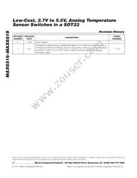 MAX6519UKP095+ Datasheet Page 10