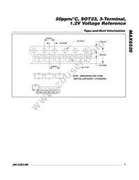 MAX6520EUR+T Datasheet Page 5