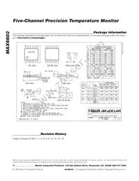 MAX6602UE9A+TG05 Datasheet Page 18