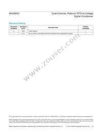 MAX6603ATB+ Datasheet Page 9