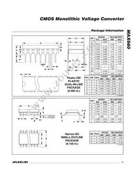 MAX660CSA-T Datasheet Page 11