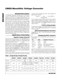 MAX660CSA+TGA5 Datasheet Page 6