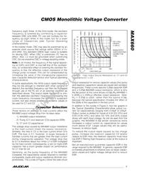 MAX660CSA+TGA5 Datasheet Page 7