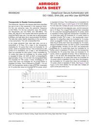 MAX66240ISA+ Datasheet Page 15