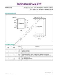 MAX66242ETB+T Datasheet Page 7