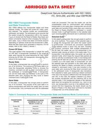 MAX66242ISA-A+T Datasheet Page 12