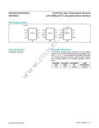 MAX6634MSA Datasheet Page 15