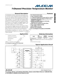 MAX6636UP9A+TG05 Datasheet Cover