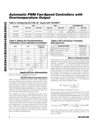 MAX6645ABFAUB+T Datasheet Page 8