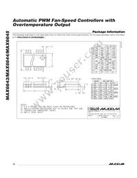 MAX6645ABFAUB+T Datasheet Page 16