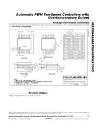 MAX6645ABFAUB+T Datasheet Page 17