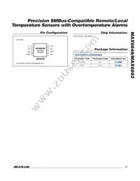 MAX6648MUA+TGC1 Datasheet Page 15