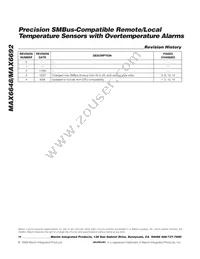 MAX6648MUA+TGC1 Datasheet Page 16