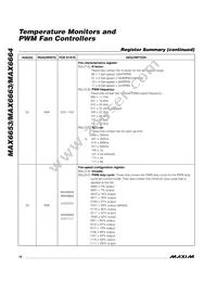 MAX6653AEE+T Datasheet Page 18