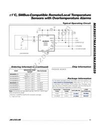 MAX6657YMSA+T Datasheet Page 15