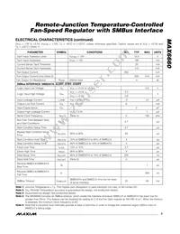 MAX6660AEE+T Datasheet Page 3