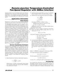 MAX6660AEE+T Datasheet Page 19