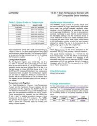 MAX6662MSA+TG035 Datasheet Page 8