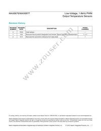 MAX6676AUT5+T Datasheet Page 7