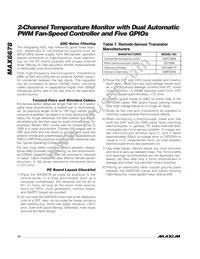 MAX6678AEP92+ Datasheet Page 16