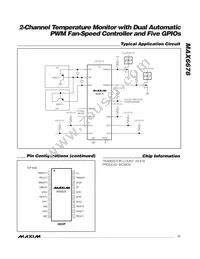 MAX6678AEP92+ Datasheet Page 17