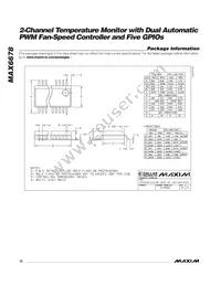 MAX6678AEP92+ Datasheet Page 18