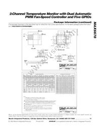 MAX6678AEP92+ Datasheet Page 19