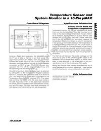MAX6683AUB+T Datasheet Page 13