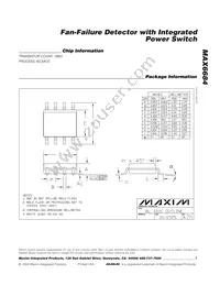 MAX6684ESA+TG05 Datasheet Page 7