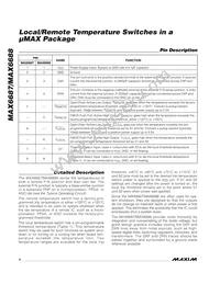 MAX6687AU75L+T Datasheet Page 4