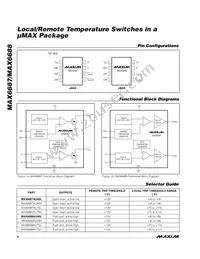 MAX6687AU75L+T Datasheet Page 6