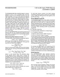 MAX668EUB-T Datasheet Page 14