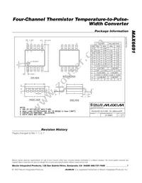 MAX6691MUB+T Datasheet Page 7