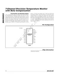 MAX6693UP9A+T Datasheet Page 18