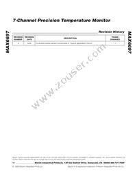 MAX6697UP34+TG24 Datasheet Page 18