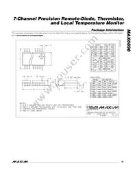 MAX6698EE34+T Datasheet Page 23