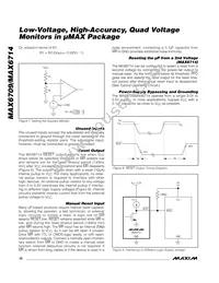 MAX6709GUB+T Datasheet Page 10