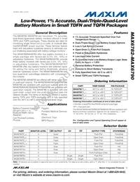 MAX6785TCC+ Datasheet Cover