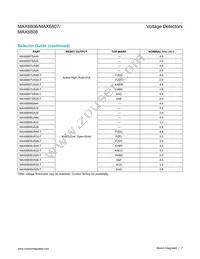 MAX6808XR26+ Datasheet Page 7