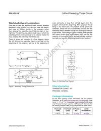 MAX6814XK+T Datasheet Page 5