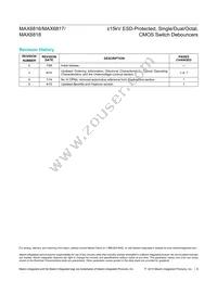 MAX6818EAP+TG52 Datasheet Page 8