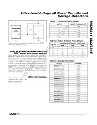 MAX6842HUKD1+T Datasheet Page 7