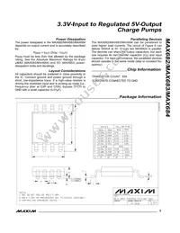 MAX684EUA+T Datasheet Page 9
