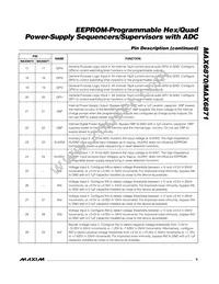 MAX6870ETJ+G05 Datasheet Page 9