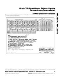 MAX6880ETG+T Datasheet Page 19